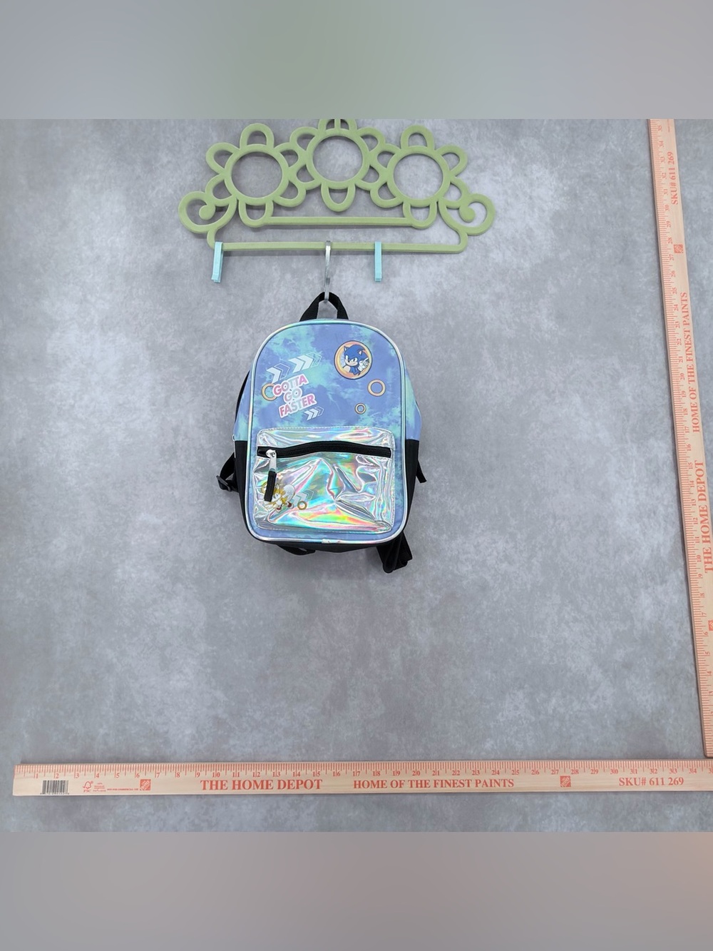 Bioworld Blue Iridescent Sonic Mini Backpack